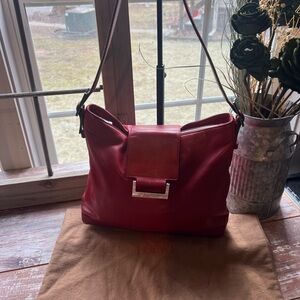 Loewe Vintage Nappa Lambskin Baquette Shoulder Bag